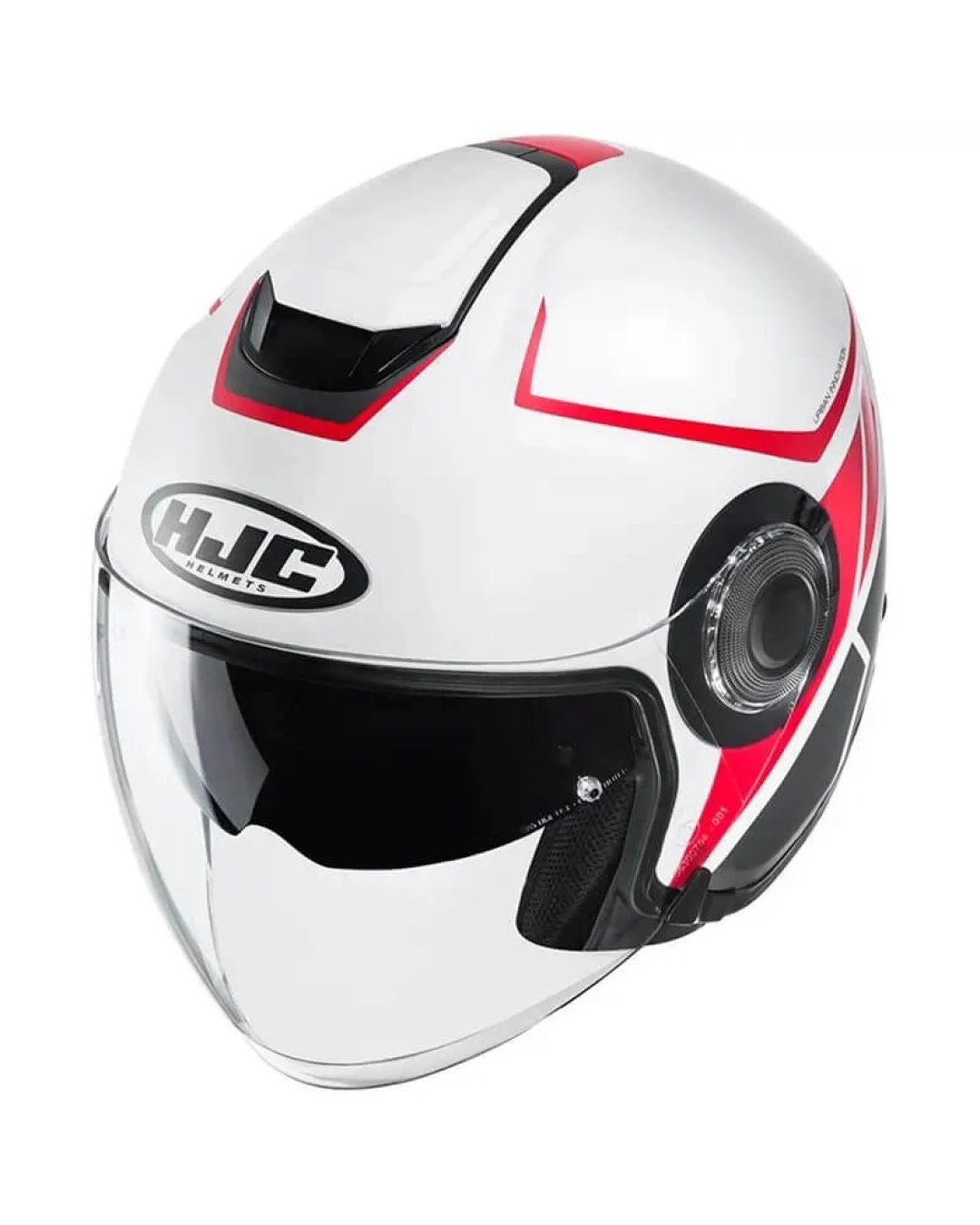 Скутер каска HJC i40 Camet WHITE/RED