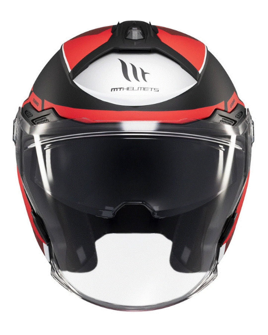 Скутер каска MT COSMO SV CRUISER B5 RED