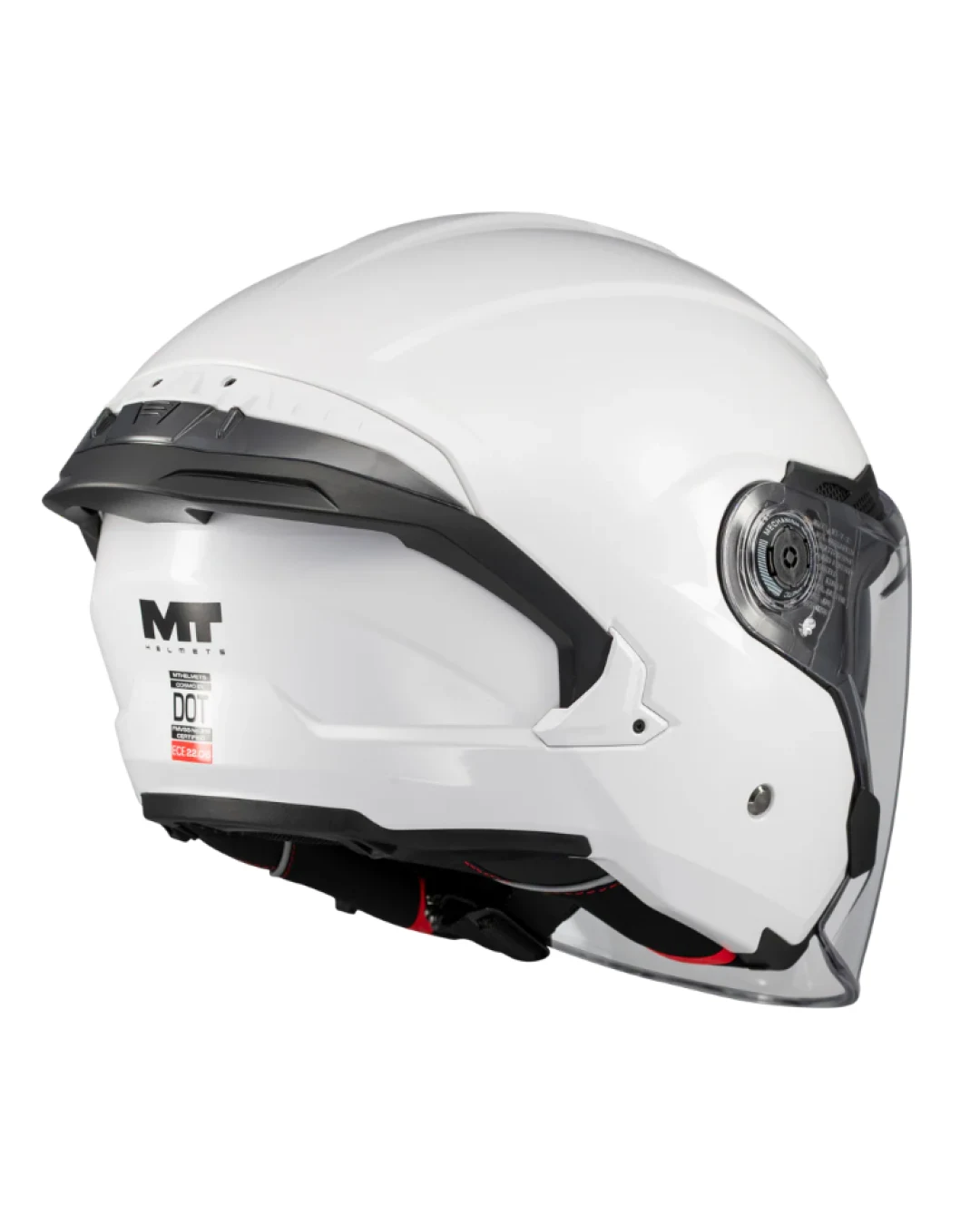 Скутер каска MT COSMO SV PURE A0 WHITE GLOSS