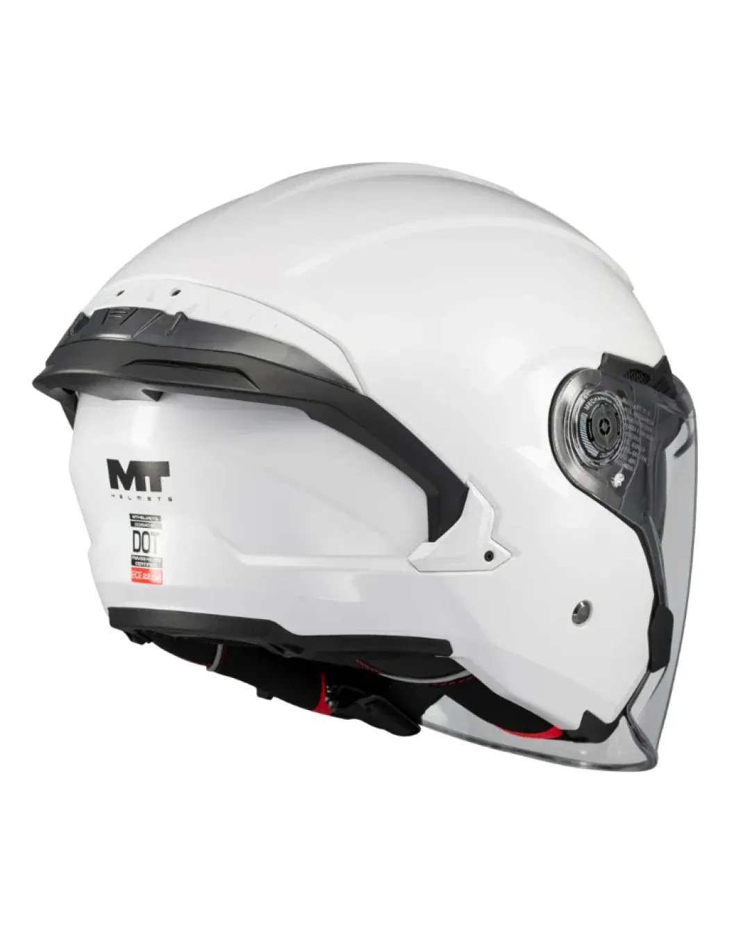 Скутер каска MT COSMO SV PURE A0 WHITE GLOSS