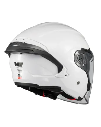 Скутер каска MT COSMO SV PURE A0 WHITE GLOSS