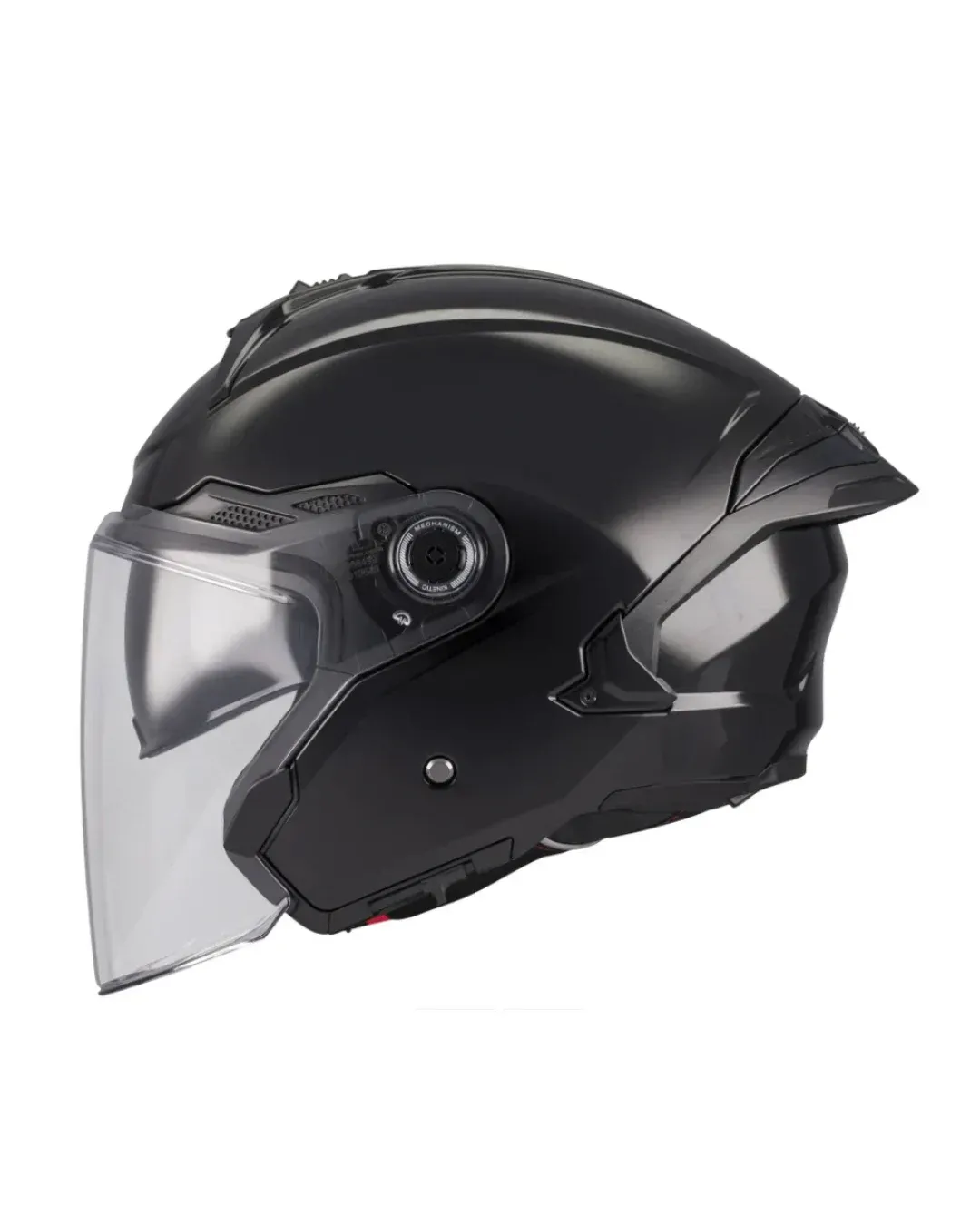 Скутер каска MT COSMO SV PURE A1 BLACK GLOSS