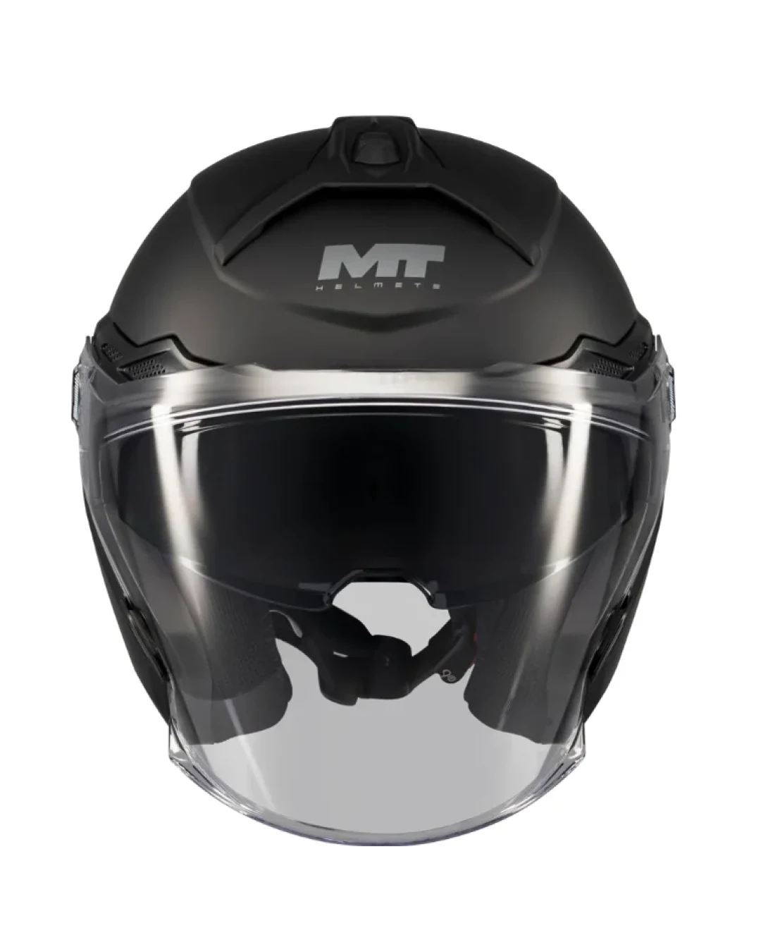 Скутер каска MT COSMO SV PURE A1 BLACK MATT