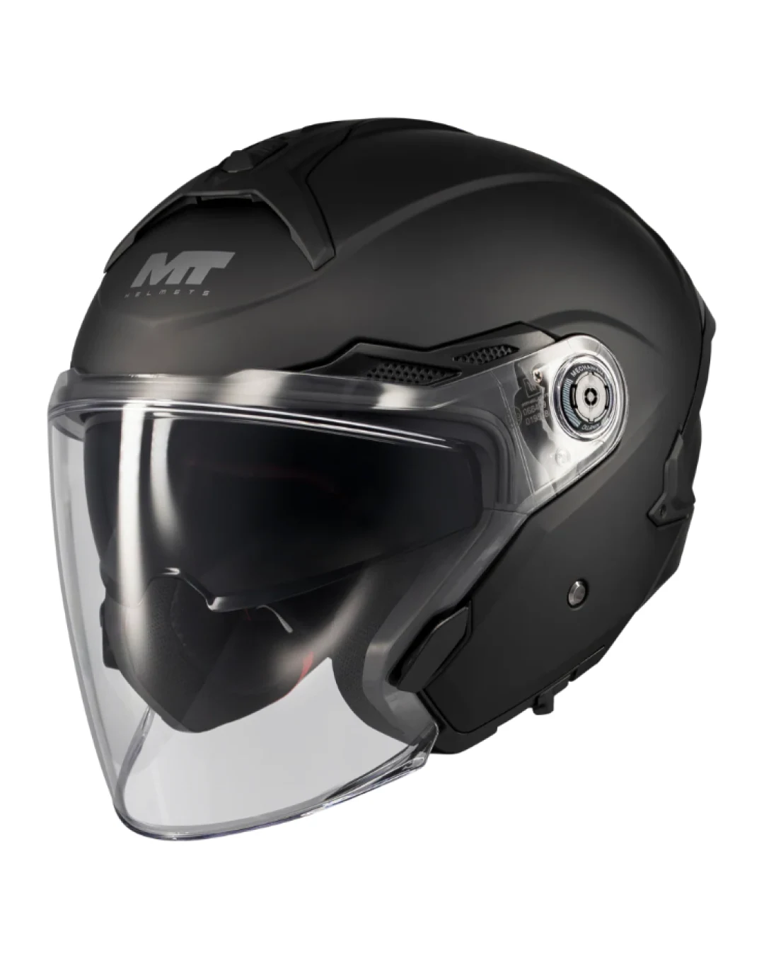 Скутер каска MT COSMO SV PURE A1 BLACK MATT