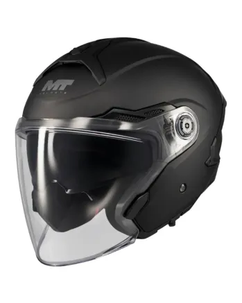 Скутер каска MT COSMO SV PURE A1 BLACK MATT
