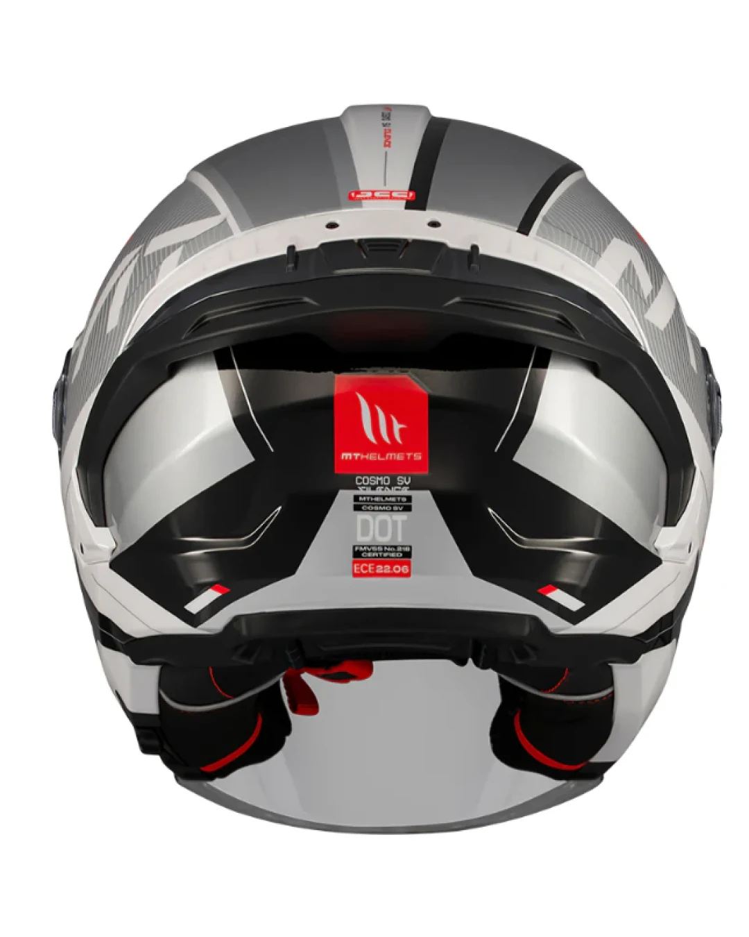 Скутер каска MT COSMO SV SILENCE A2 GREY GLOSS