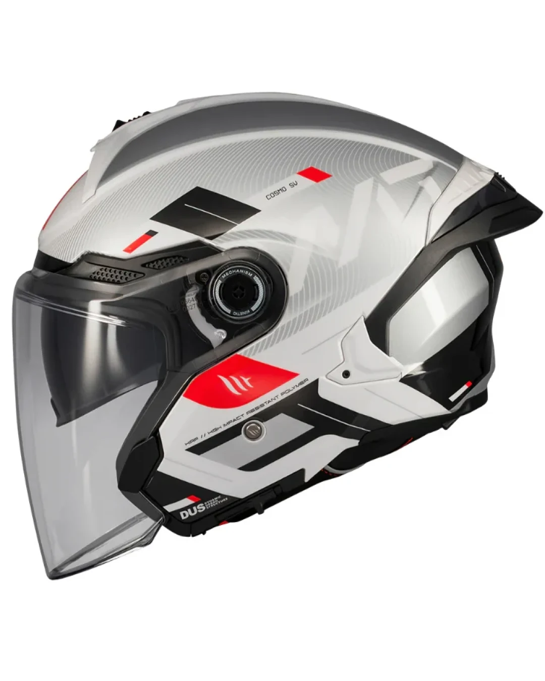 Скутер каска MT COSMO SV SILENCE A2 GREY GLOSS