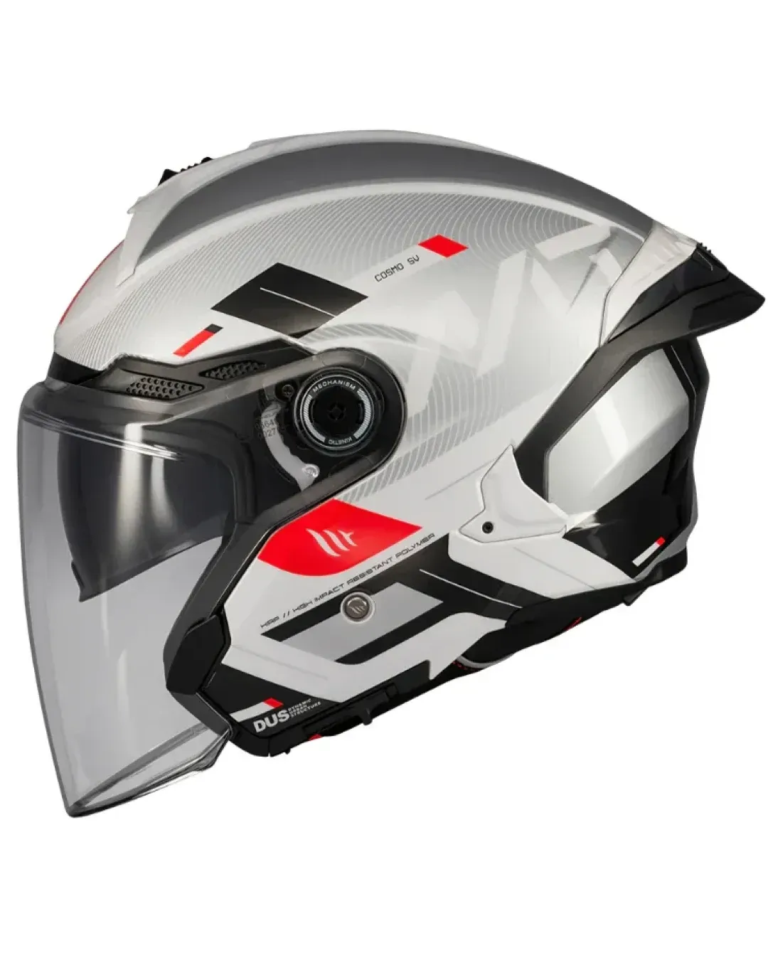 Скутер каска MT COSMO SV SILENCE A2 GREY GLOSS