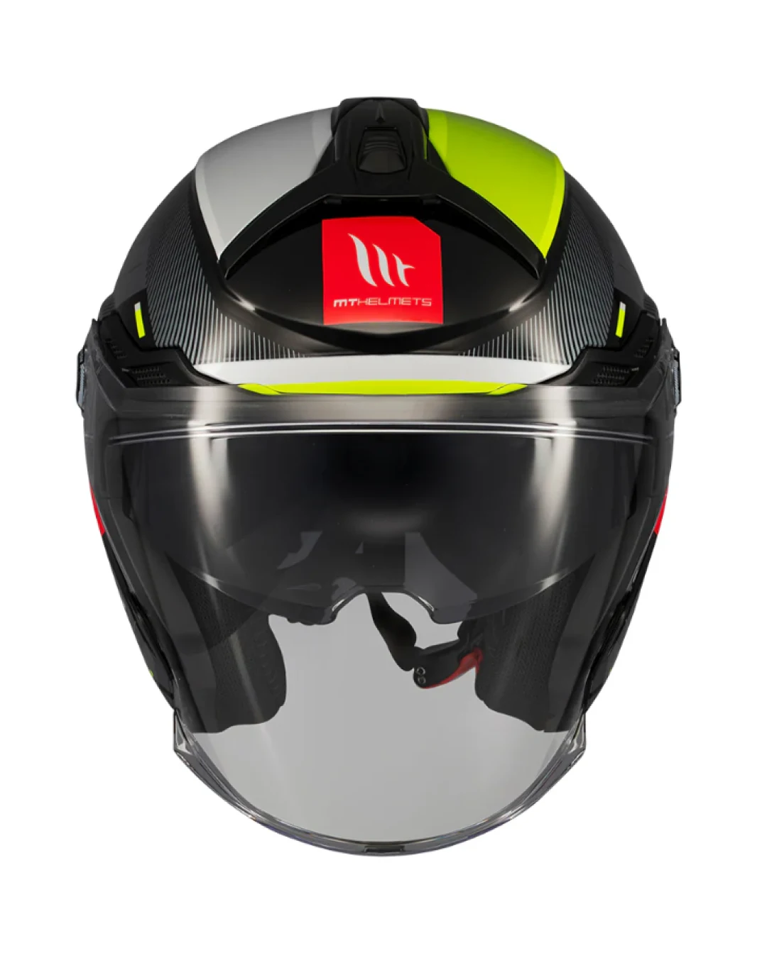 Скутер каска MT COSMO SV SILENCE B3 YELLOW GLOSS