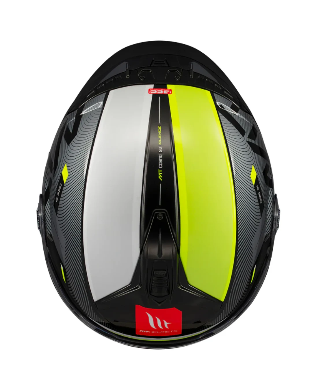 Скутер каска MT COSMO SV SILENCE B3 YELLOW GLOSS