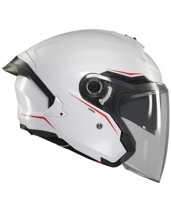 Скутер каска MT COSMO SV SOLID A0 GLOSS WHITE