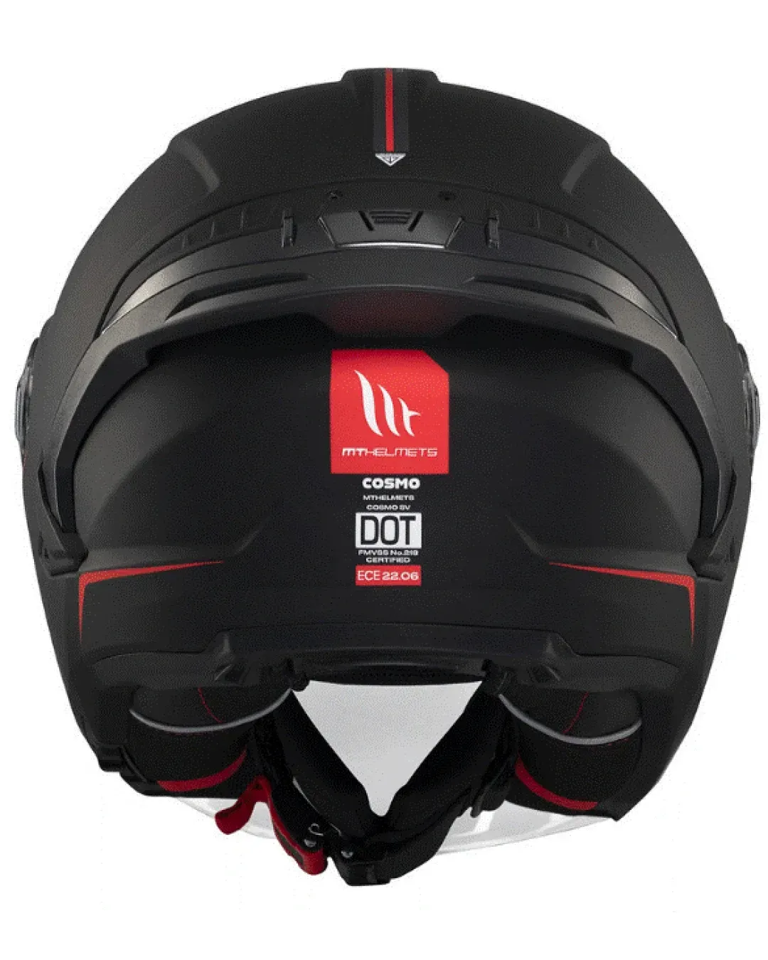 Скутер каска MT COSMO SV SOLID A1 MATT BLACK