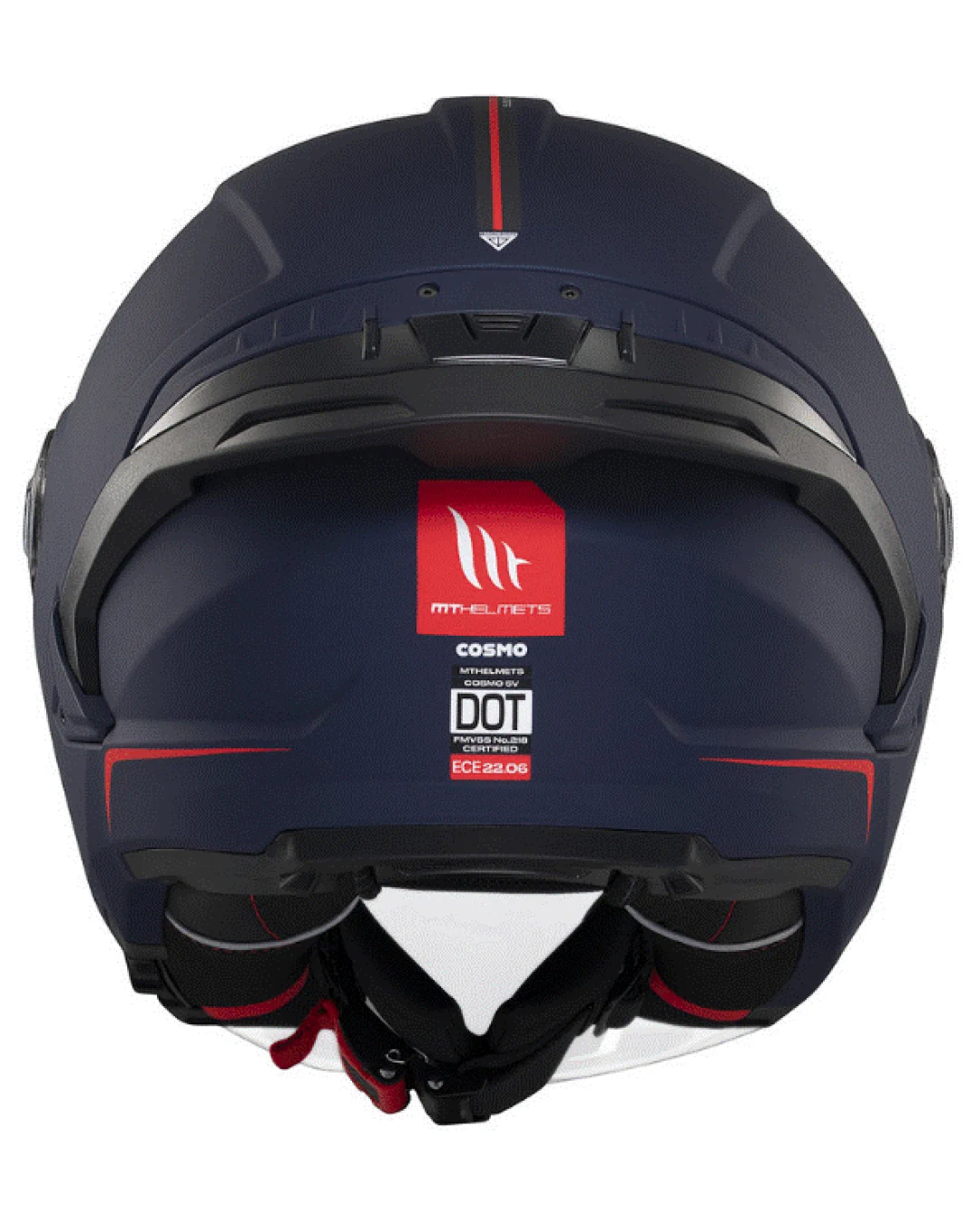 Скутер каска MT COSMO SV SOLID A7 MATT BLUE