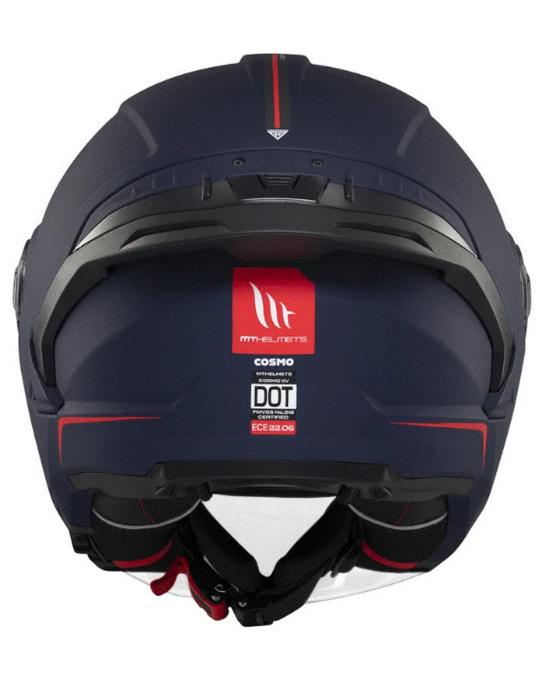 Скутер каска MT COSMO SV SOLID A7 MATT BLUE