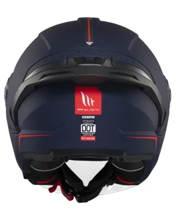 Скутер каска MT COSMO SV SOLID A7 MATT BLUE