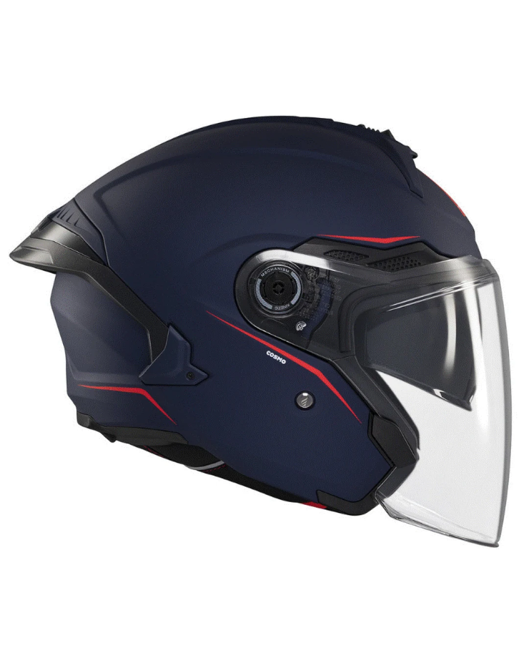 Скутер каска MT COSMO SV SOLID A7 MATT BLUE