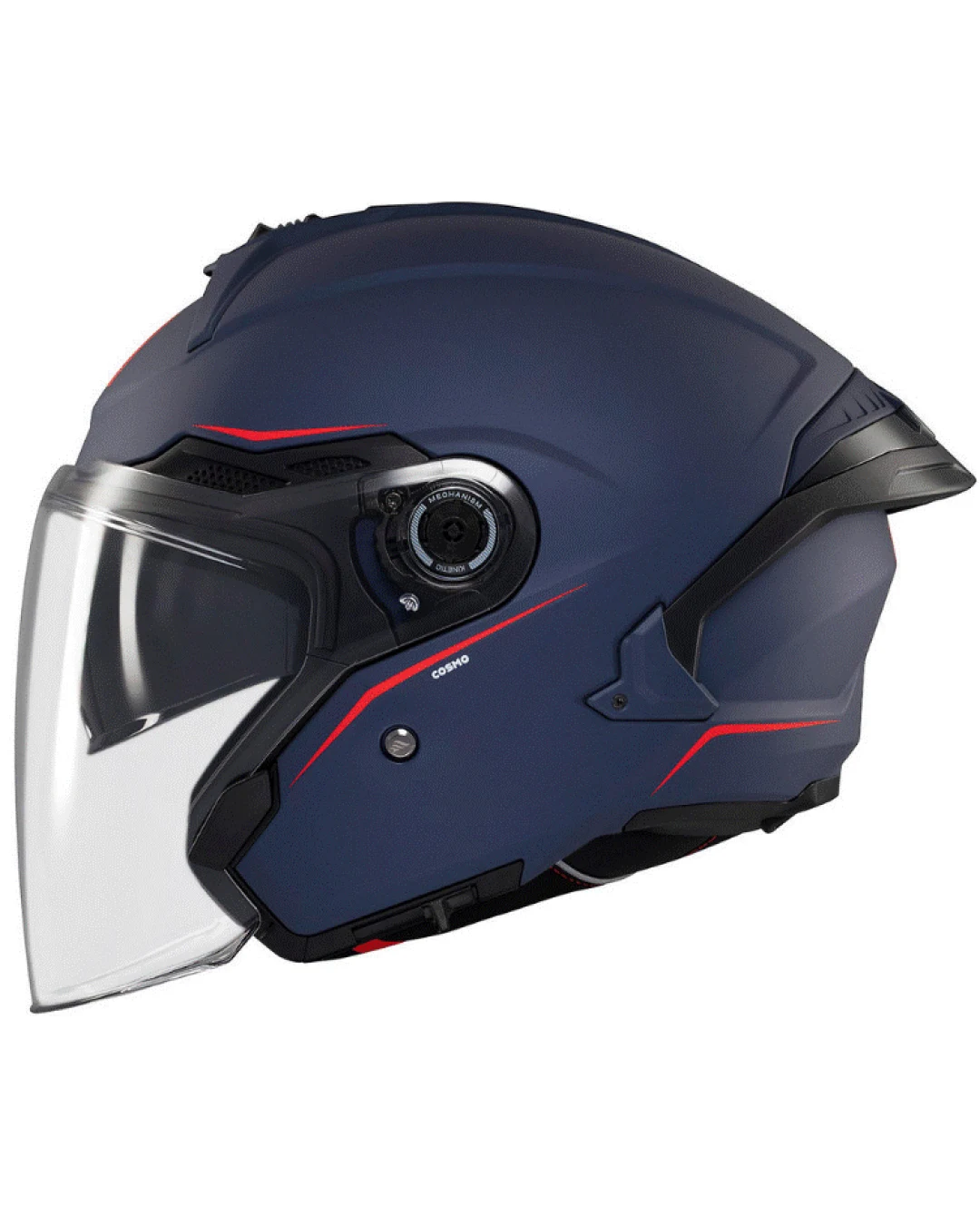 Скутер каска MT COSMO SV SOLID A7 MATT BLUE