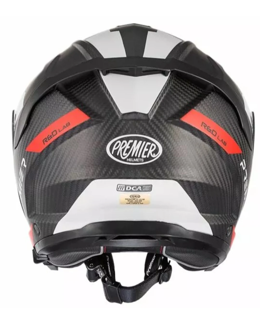 Скутерова каска Premier JT5 Carbon MA BLACK/RED