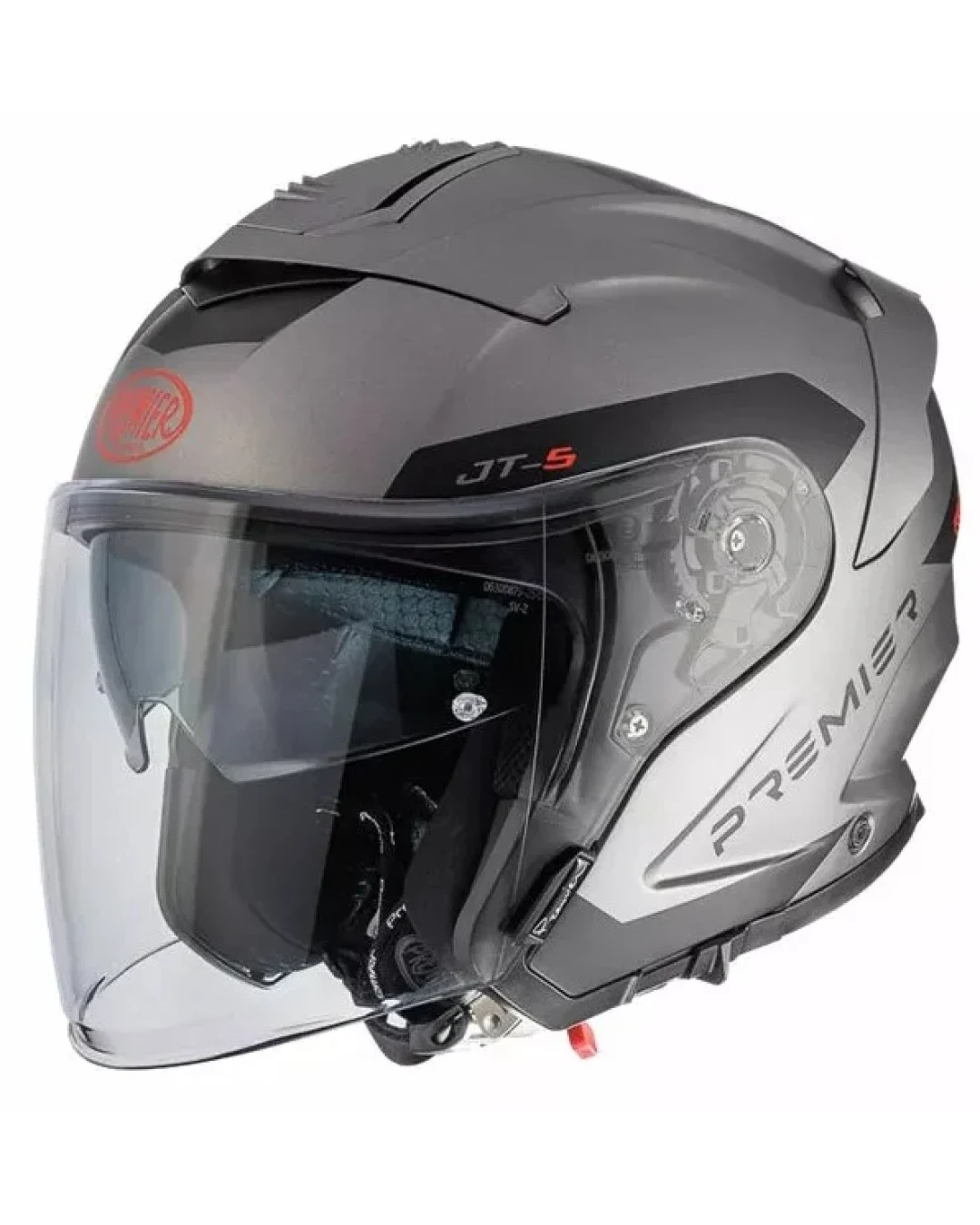 Скутерова каска Premier JT5 MA 17 BM