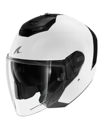 Скутерова каска SHARK RS JET BLANK White azur