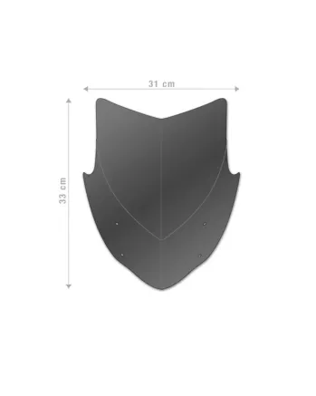 Слюда BARRACUDA AEROSPORT Yamaha MT-07 (2016-2020)