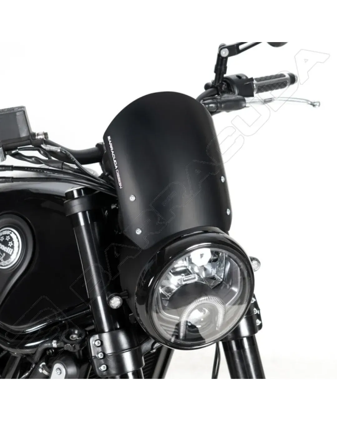 Слюда BARRACUDA CLASSIC Black Aluminum Benelli Leoncino