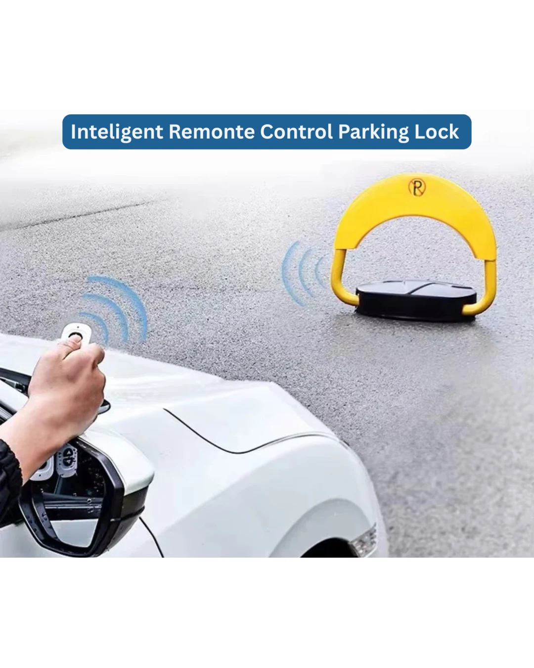 SMART скоба за паркомясто с голям мощен мотор, 4 бр. Li-ion (литиево-йонни) батерии 3000 mAh и зарядно