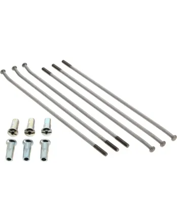 Спици и нипели RFX 18" Spokes set - Silver/Silver 32 spokes
