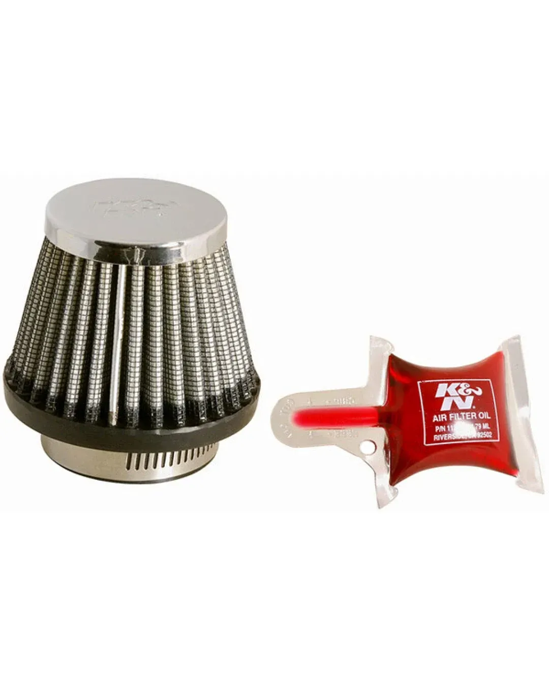 Спортен въздушен филтър K&N CLMP ON 43MM RC-2490
