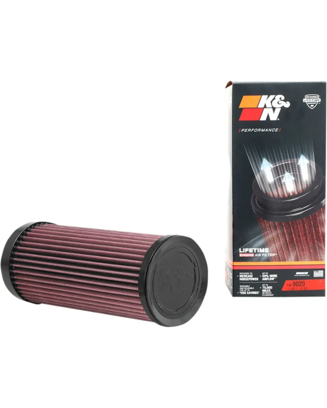 Спортен въздушен филтър K&N CM9020