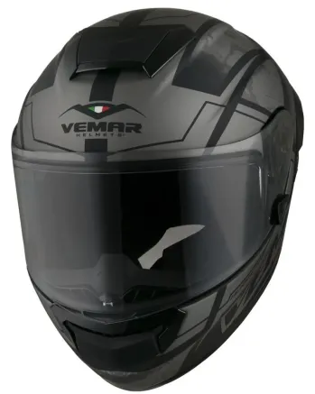 Спортна каска VEMAR HURRICANE CLAW MATT DARK SILVER
