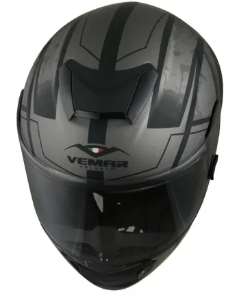 Спортна каска VEMAR HURRICANE CLAW MATT DARK SILVER