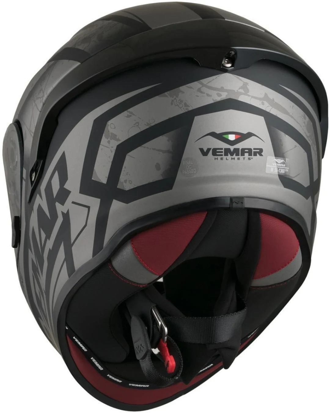 Спортна каска VEMAR HURRICANE CLAW MATT DARK SILVER