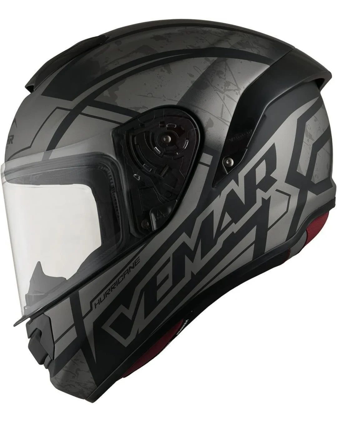 Спортна каска VEMAR HURRICANE CLAW MATT DARK SILVER