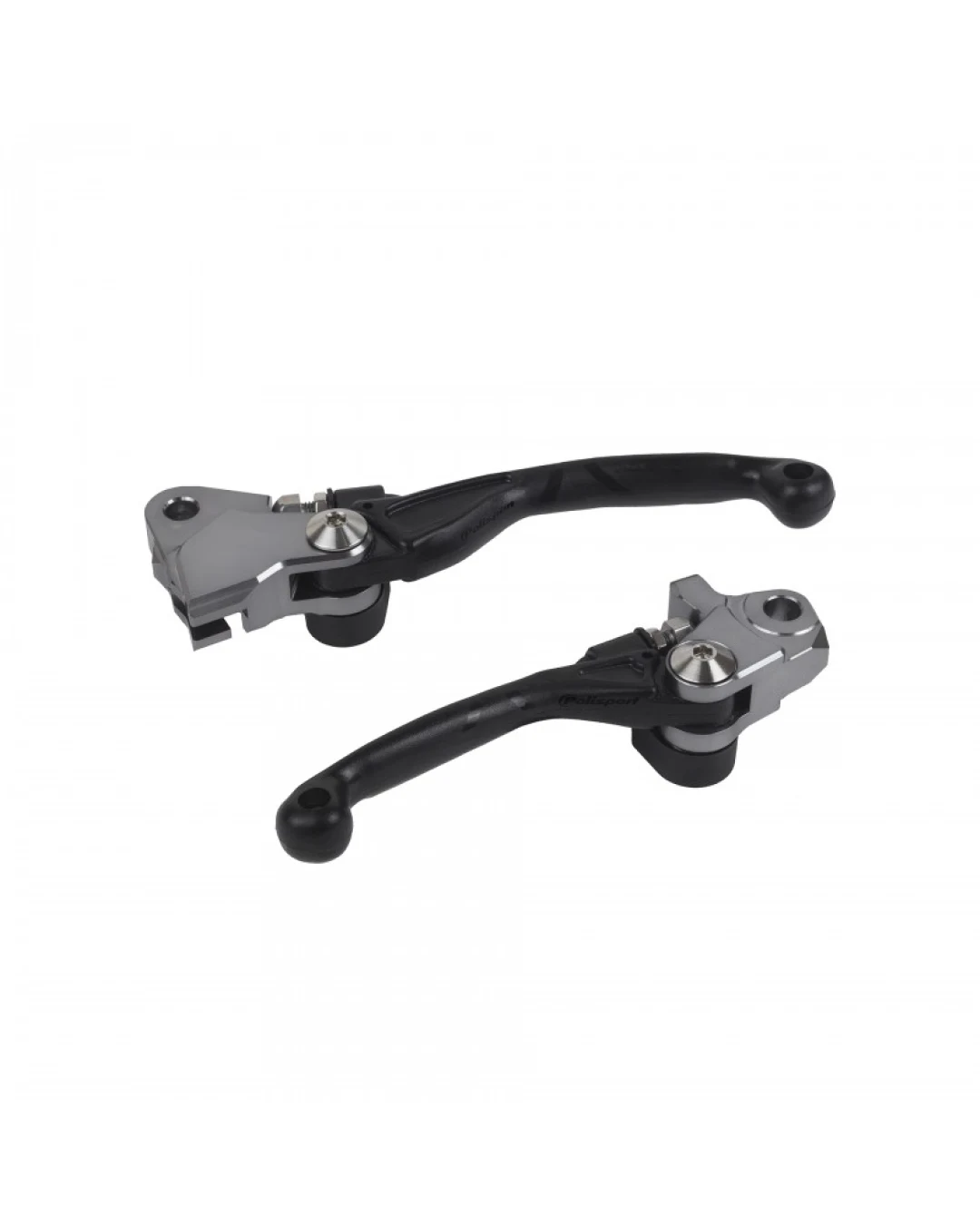 Спортни лостчета POLISPORT Pivot Lever Set HQV TE/FE (22->)  GASGAS EC 250 / EC-F 250/350 (21->) BLACK