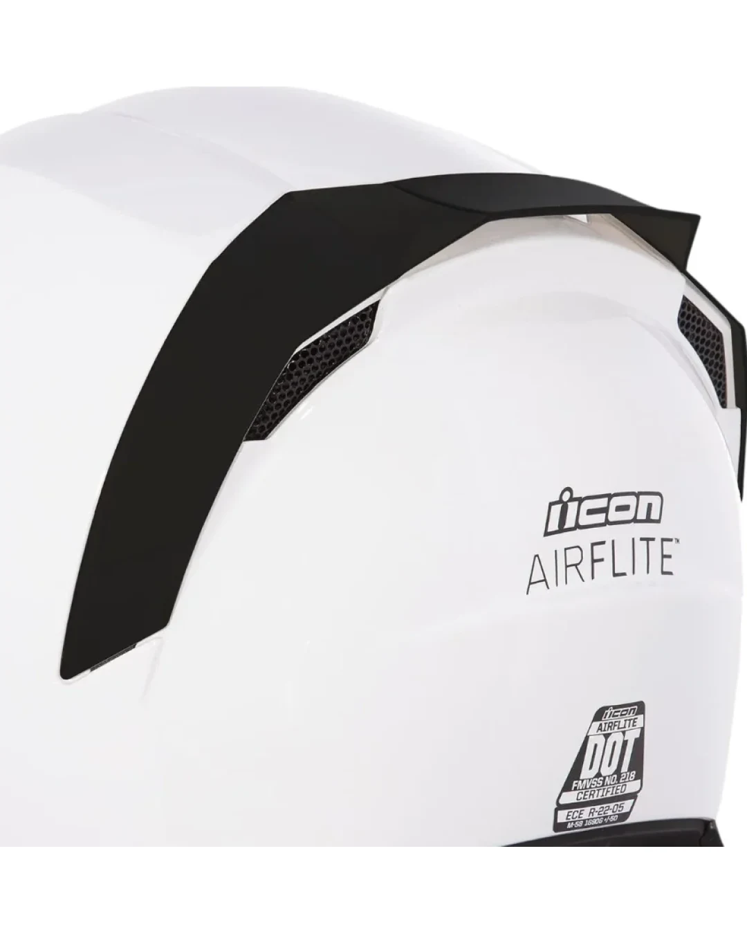 Спойлер за каска ICON Airflite™ RUB BLACK