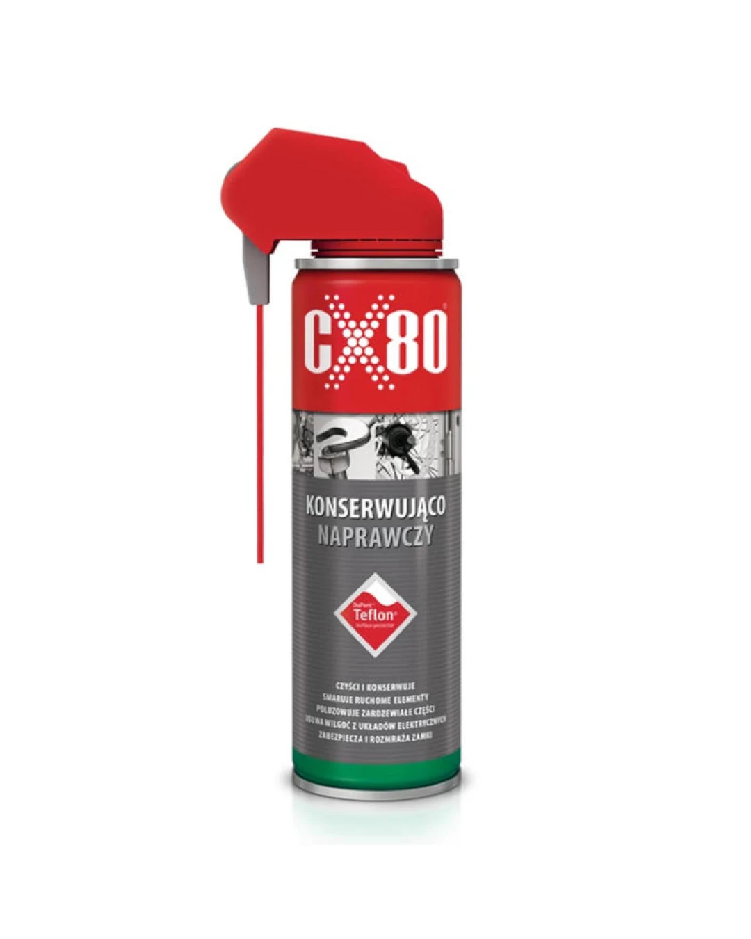 Спрей за смазване CX80 Teflon Duo-Spray (250 ml)