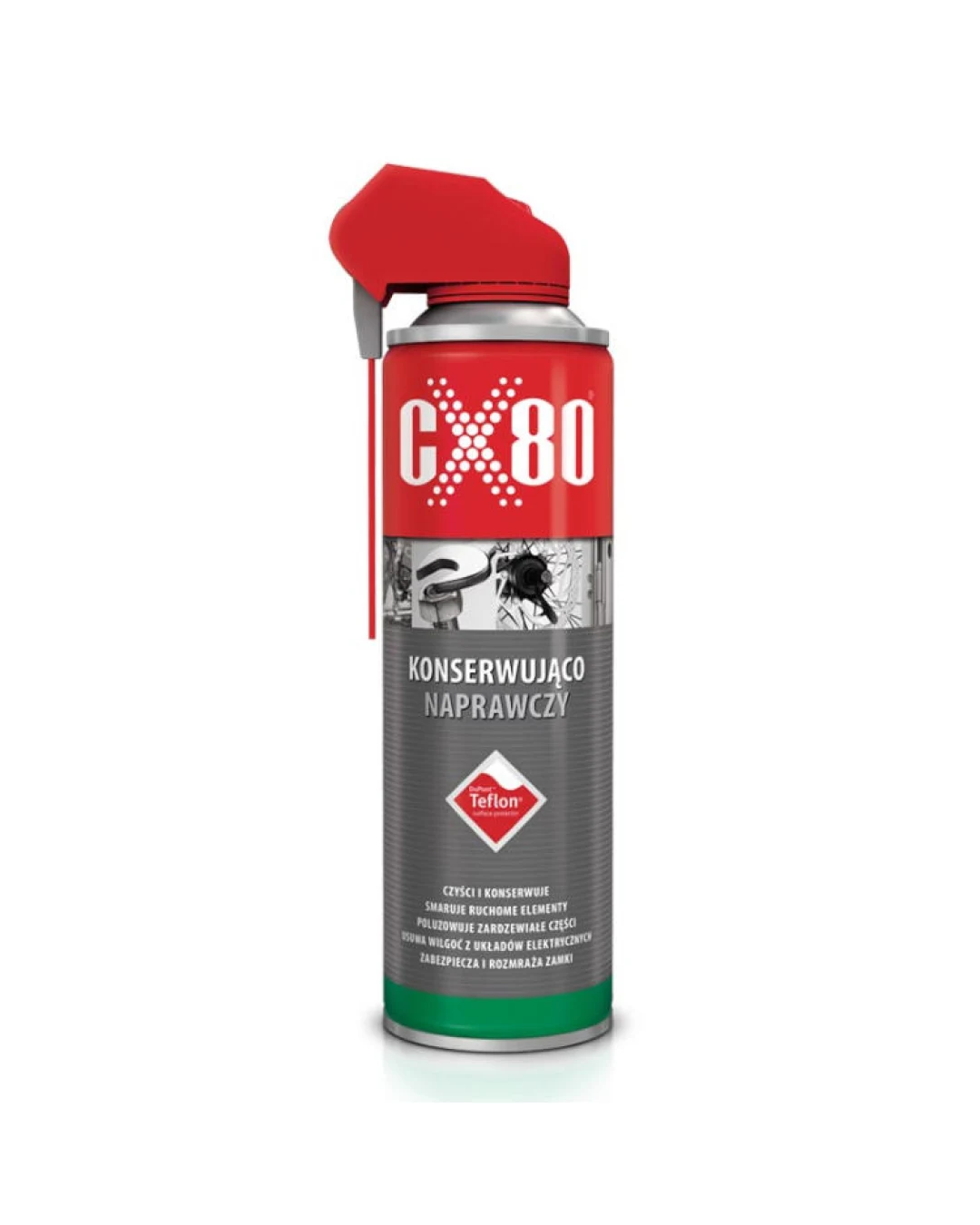 Спрей за смазване CX80 Teflon Duo-Spray (500 ml)