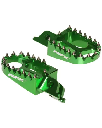 Степенки RFX Pro Footrests (Green) - KXF250 06-14 KXF450 07-14