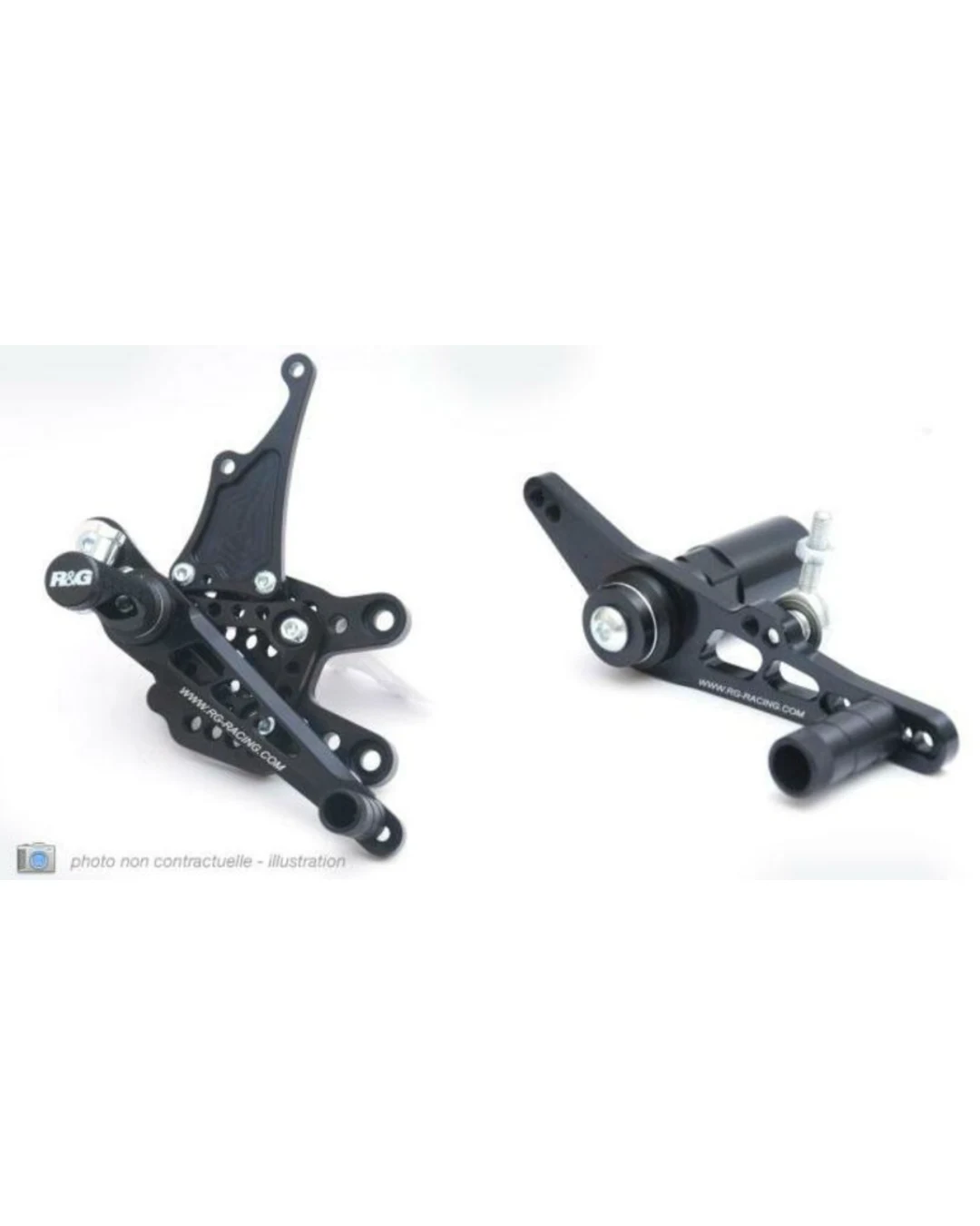 Степенки R&G RACING Rearsets Black Kawasaki ZX10R 11-15