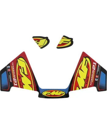 Стикер FMF DECAL PC2.1 TITANIUM(3PC)
