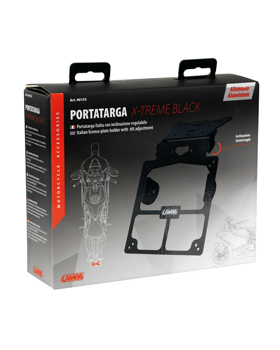 Стойка за номер – XTREME black 90153