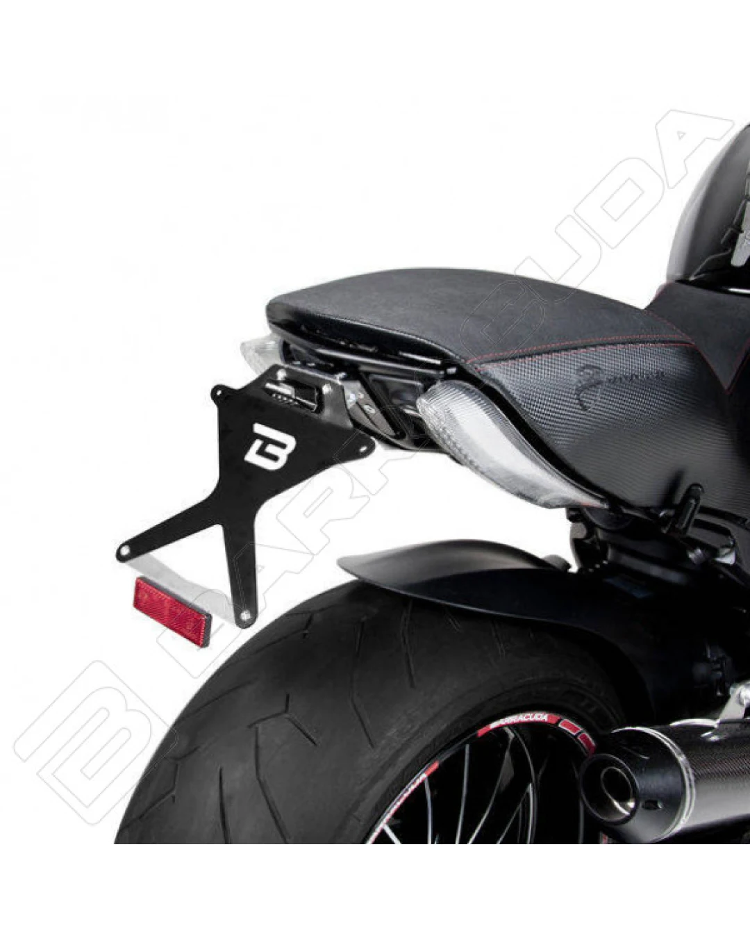 СТОЙКА ЗА НОМЕР BARRACUDA Ducati Diavel (2014-2018)
