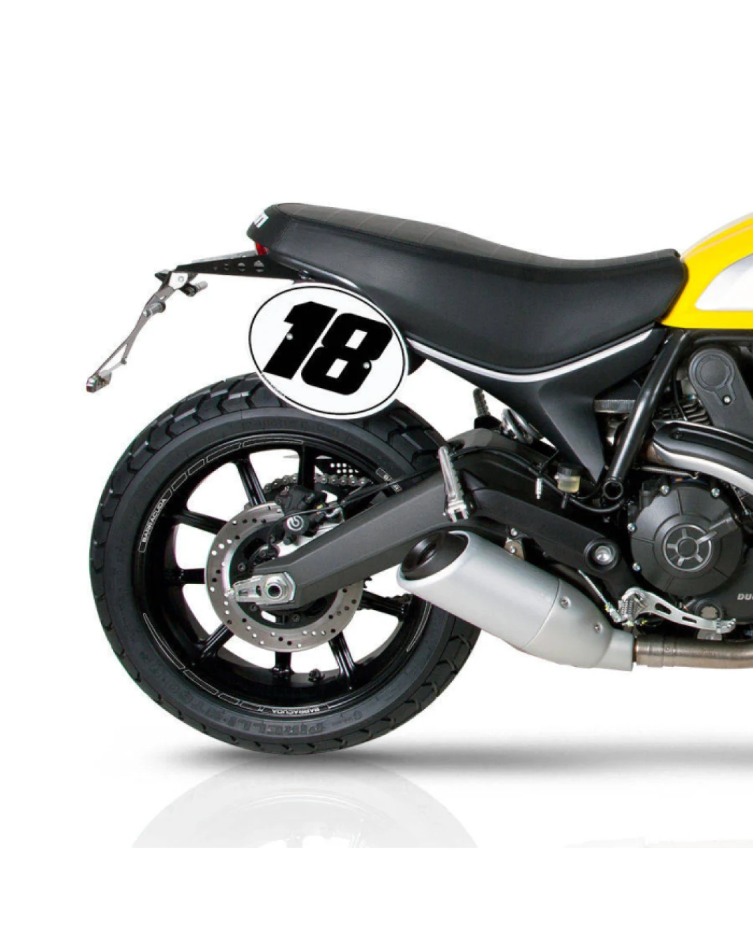 Стойка за номер BARRACUDA Ducati Scrambler (2014- 2021)