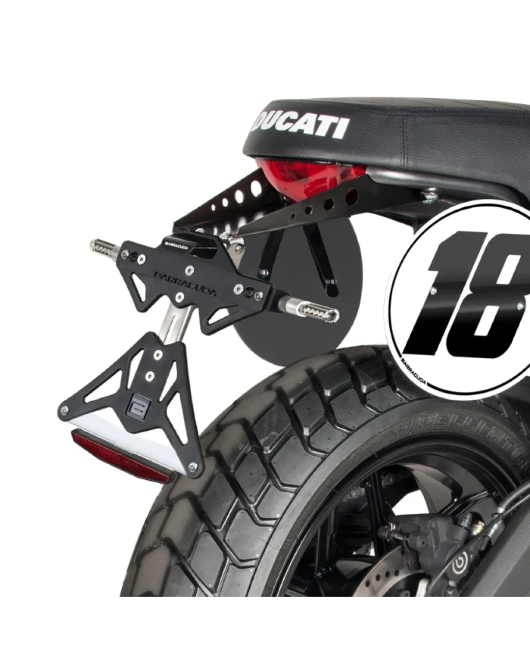 Стойка за номер BARRACUDA Ducati Scrambler (2014- 2021)