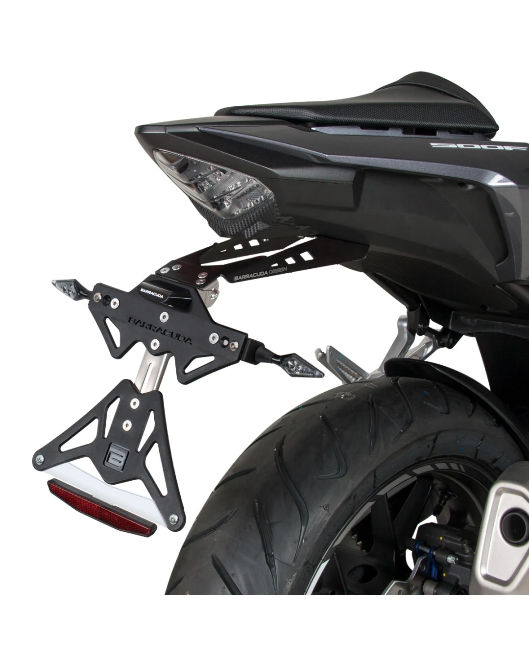 Стойка за номер BARRACUDA Honda CB 500F (16-17) Honda CB500F (18-22) Honda CBR 500R (16-21)