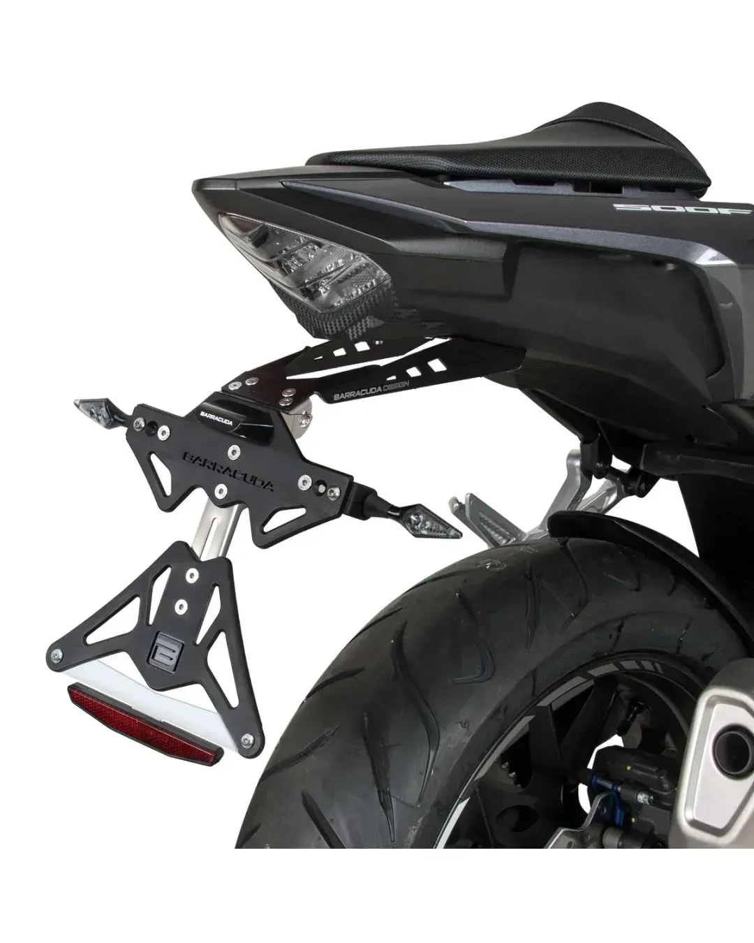 Стойка за номер BARRACUDA Honda CB 500F (16-17) Honda CB500F (18-22) Honda CBR 500R (16-21)