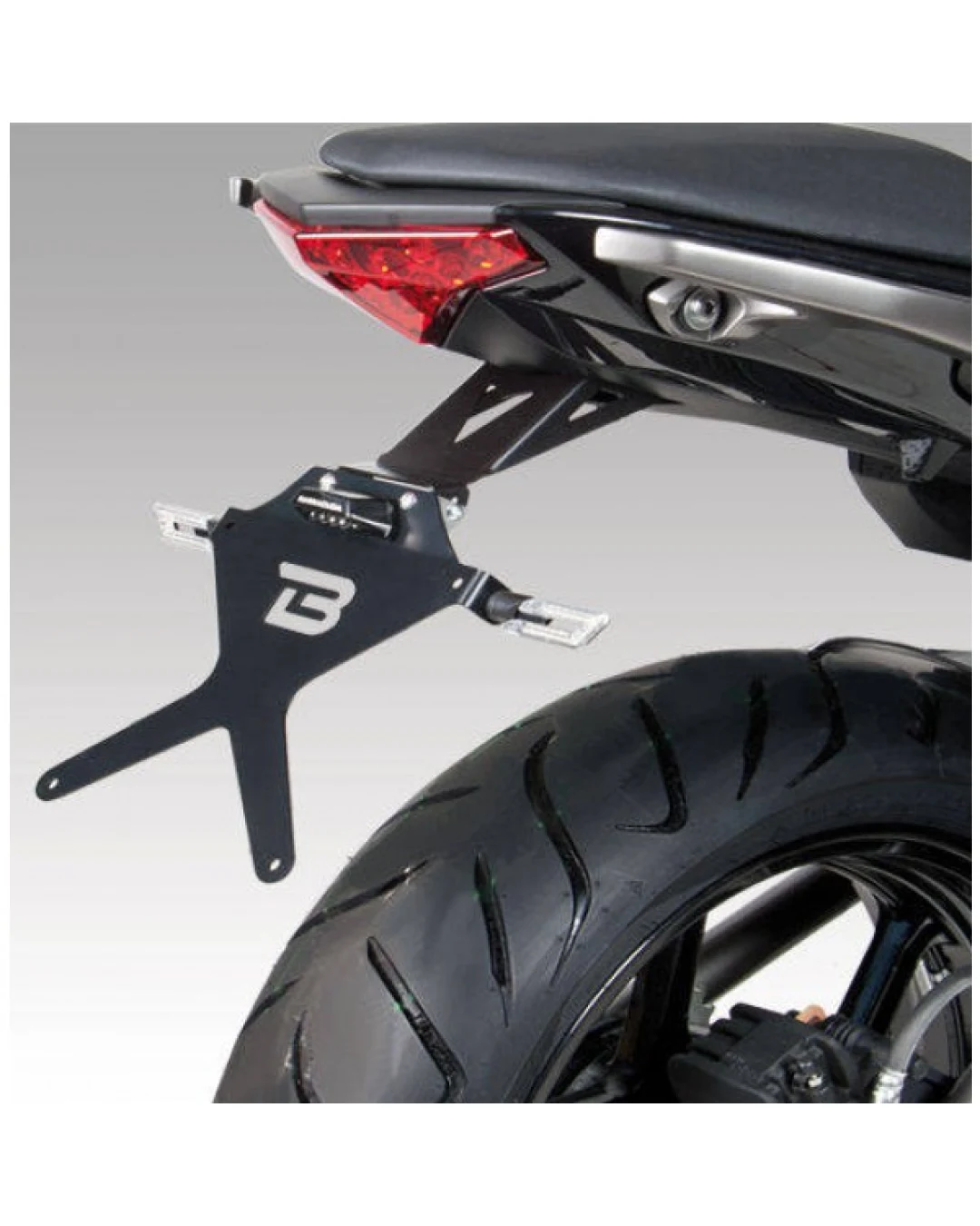 СТОЙКА ЗА НОМЕР BARRACUDA Kawasaki Er6-N (2012-2016)