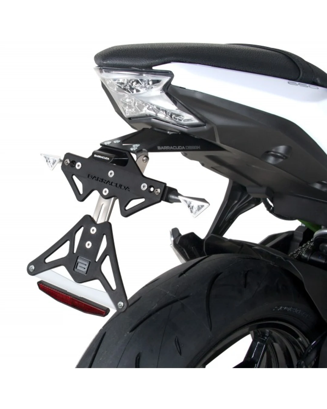 Стойка за номер BARRACUDA Kawasaki Ninja 650 (2017-2022)Kawasaki Z650 (2017-2022)