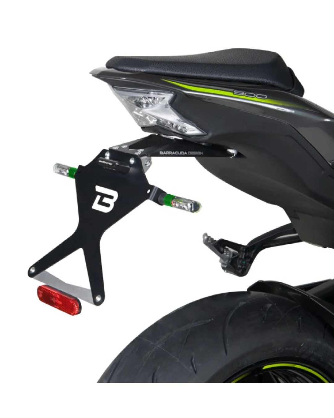 СТОЙКА ЗА НОМЕР BARRACUDA Kawasaki Z900 (2020-2022)Kawasaki Z900 (2017-2019)